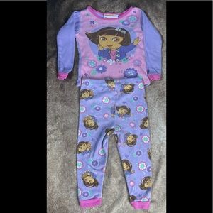 Nickelodeon Dora The Explorer Pajamas 18 months